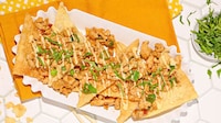 Asian Fusion Chicken Nachos