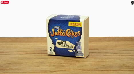 White Chocolate Jaffa Cakes