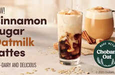 Branded Oatmilk Coffee Beverages