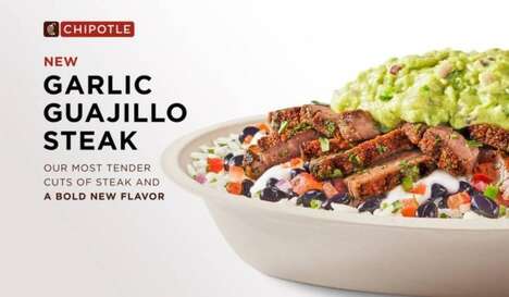 Garlic Guajillo Steak Burritos