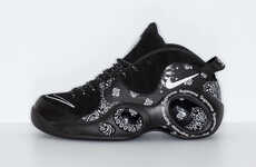 Bandana-Print Sneakers