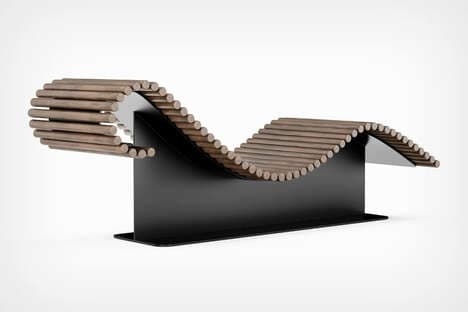 Skeletally Inspired Lounge Chairs