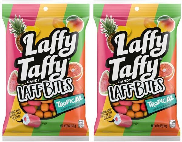 Tropically Flavored Taffy Bites