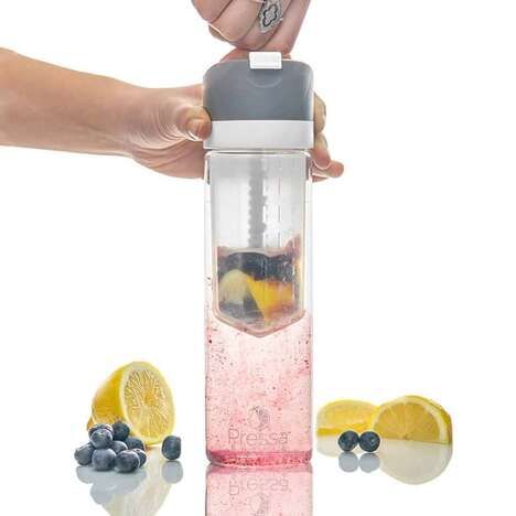 Fruit-Squeezing Water Bottles
