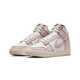 Pink Denim High-Cut Sneakers Image 3