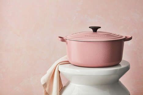 Pink Cast Iron Dishes