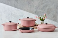 Pink Cast Iron Dishes Image 2