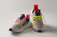 Rainbow Tonal Knitted Sneakers