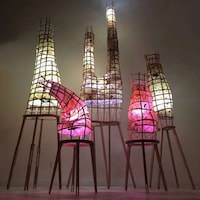 Sculptural Biomaterial Lights Image 6