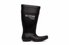 Tapered Luxury Rain Boots