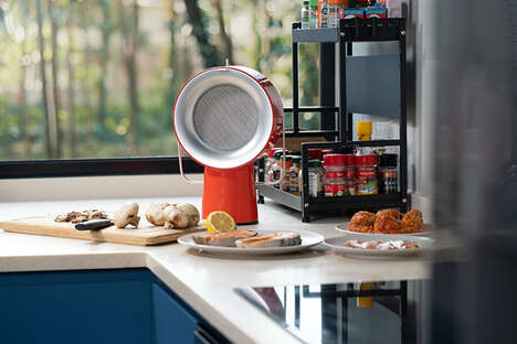 Moveable Kitchen Range Hoods