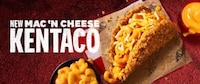 Macaroni-Filled Chicken Tacos