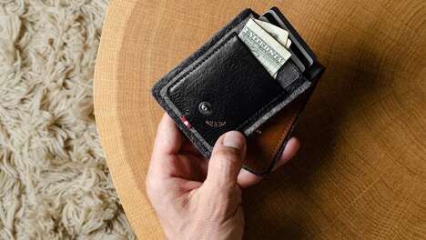 Unconventional Dual-Material Wallets