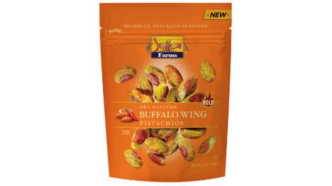 Buffalo Wing Pistachio Snacks