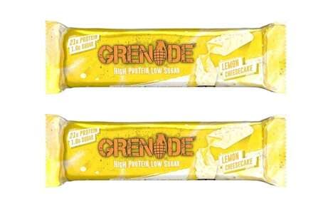Citrusy Cheesecake Protein Bars