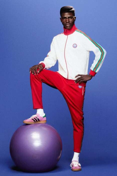 80s Fitness-Themed Sporty Apparel