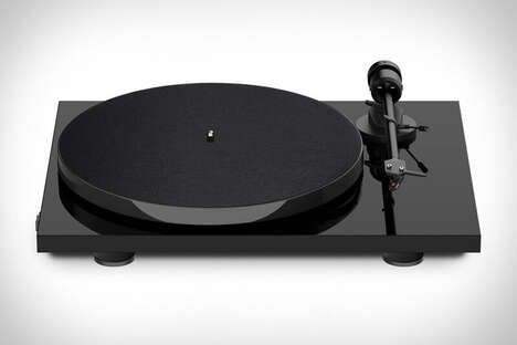 Pre-Adjusted Entry-Level Turntables