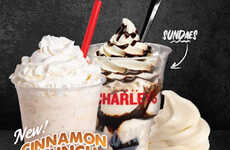 Cinnamon-Infused Milkshakes