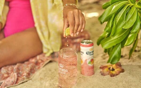 Tropically Inspired Sparkling Cocktails