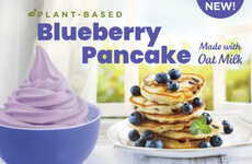 Blueberry Pancake Frozen Yogurts