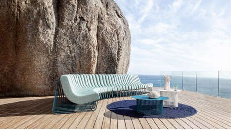 Curvy Segmented Outdoor Sofas