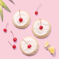 Tropical Cocktail-Themed Cookies