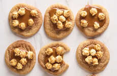 Caramel Popcorn-Studded Cookies