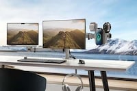Floating Monitor-Mounted Tech Docks Image 4