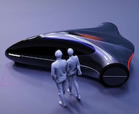 Streamlined Two-Seater Electric Cars