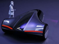Streamlined Two-Seater Electric Cars Image 2
