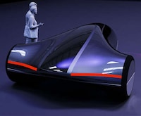 Streamlined Two-Seater Electric Cars Image 4
