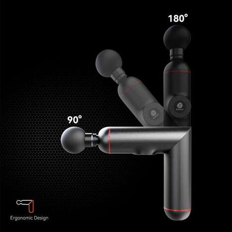 Noiseless Foldable Massage Guns