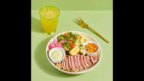 Seared Ahi Tuna Salads