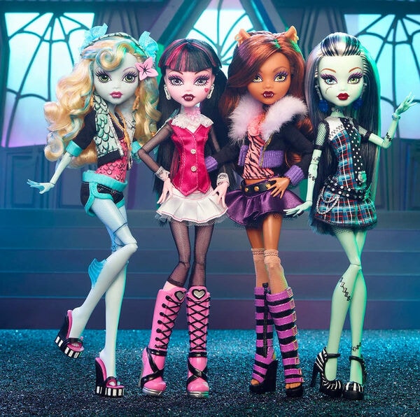 the new monster high dolls