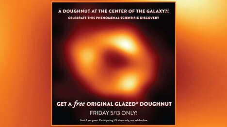 Blackhole-Inspired Donut Promotions