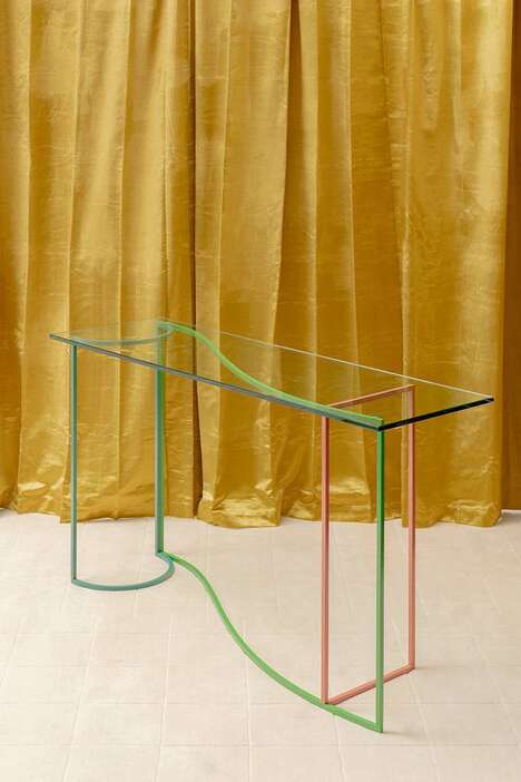 Metal-Centric Playful Furniture