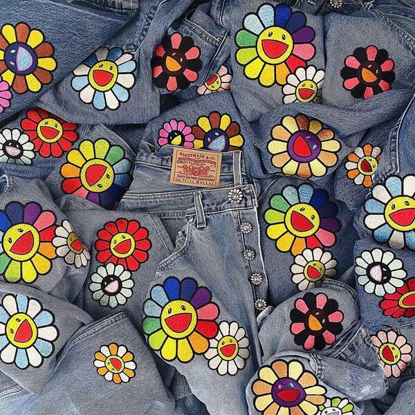 Takashi Murakami x Readymade Denim pants – NYSummerShop