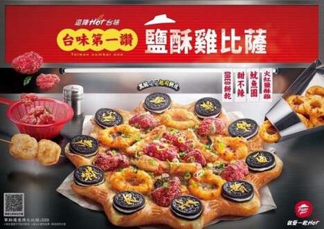 Savory Cookie Pizzas