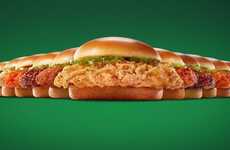 Tossed Chicken Sandwiches