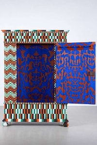 Psychedelic Hand-Painted Cabinets Image 3