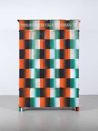 Psychedelic Hand-Painted Cabinets Image 4