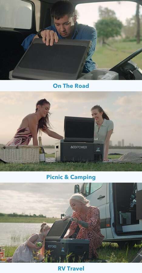 Solar-Powered Car Freezers