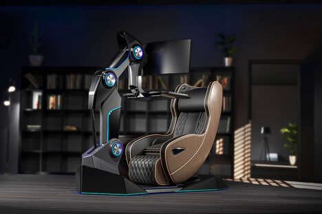 Opulent Robotic Gamer Chairs
