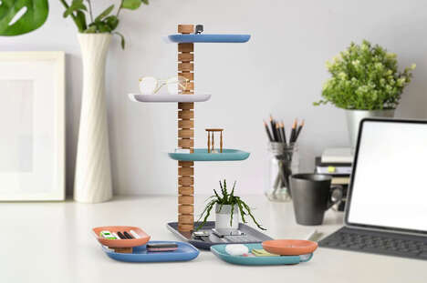 Elevated Desktop Storage Systems