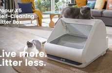 Self-Cleaning Litter Boxes