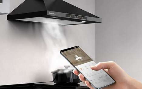 Voice Assistant Range Hoods