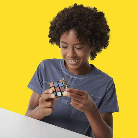 Impossible Iridescent Puzzle Cubes