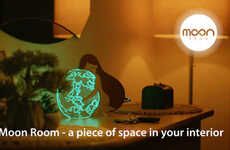 Spaced-Themed LED Lights