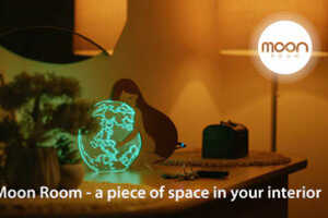 Spaced-Themed LED Lights: Moon Room Has Created an Elegant LED Light ...