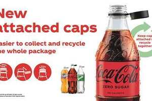 Recyclable Cap-Attached Soda Packaging Article Thubnail